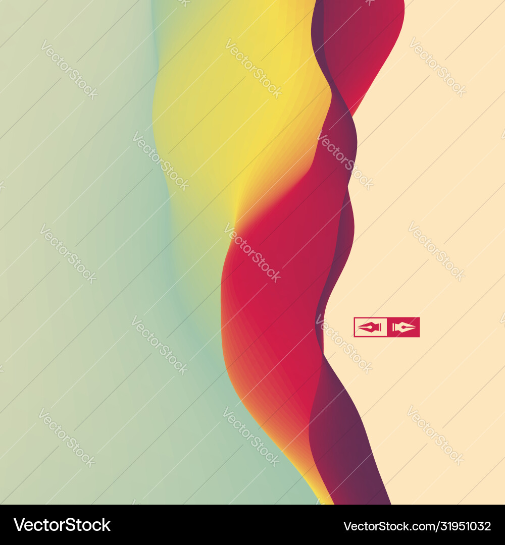 Abstract background dynamic effect futuristic vector image
