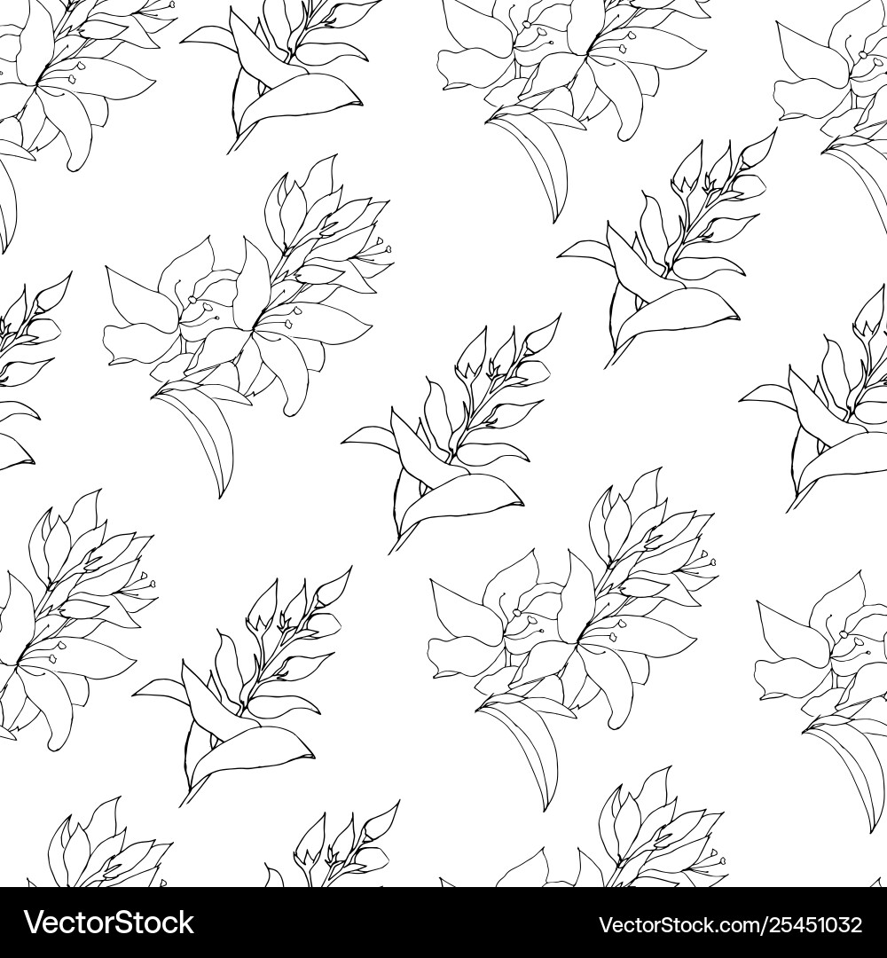 Lichter Hintergrund aus Kontur Blumen Umriss Lichter Hintergrund aus Kontur Blumen Umriss vektorbild