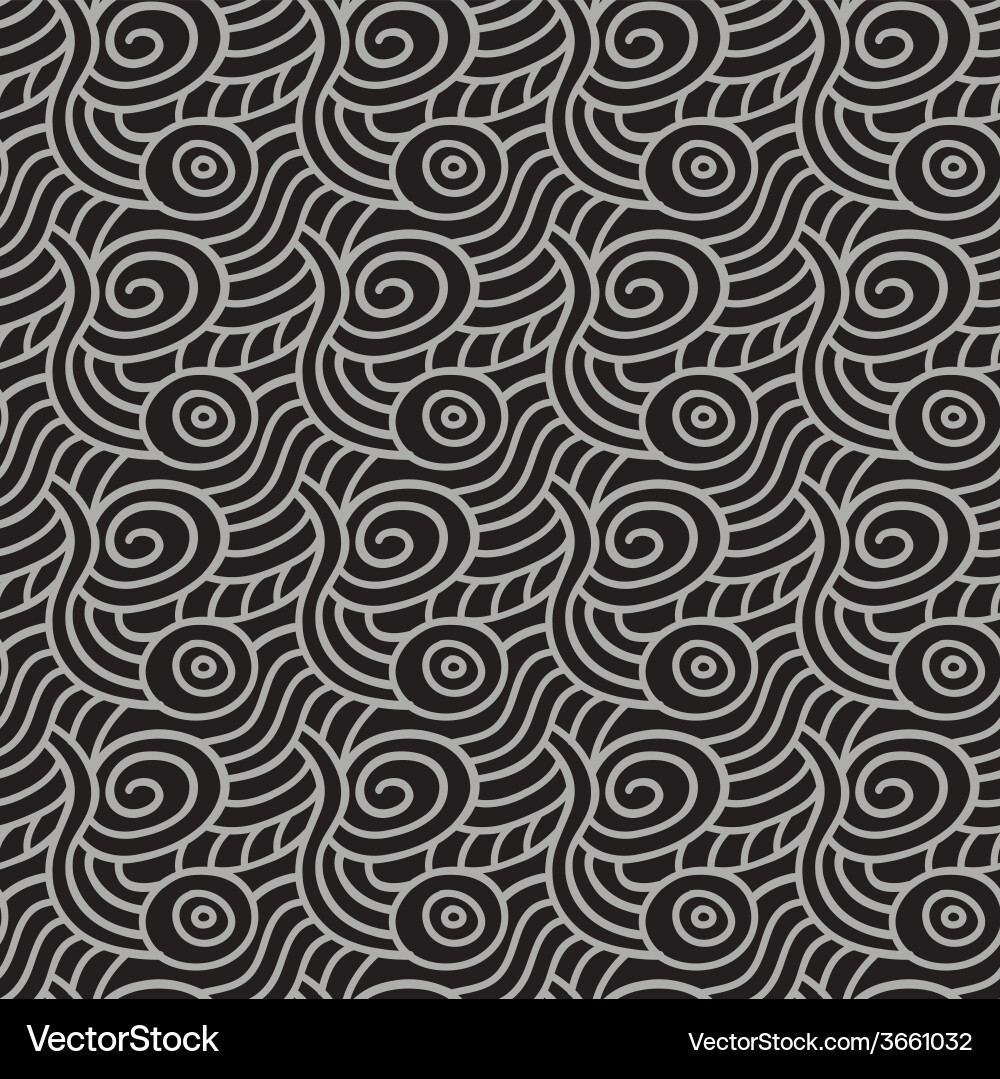 Seamless line pattern tile background geometric vector image
