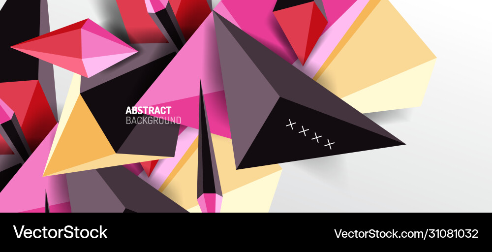 Trendy simple triangle abstract background Trendy simple triangle abstract background vector image