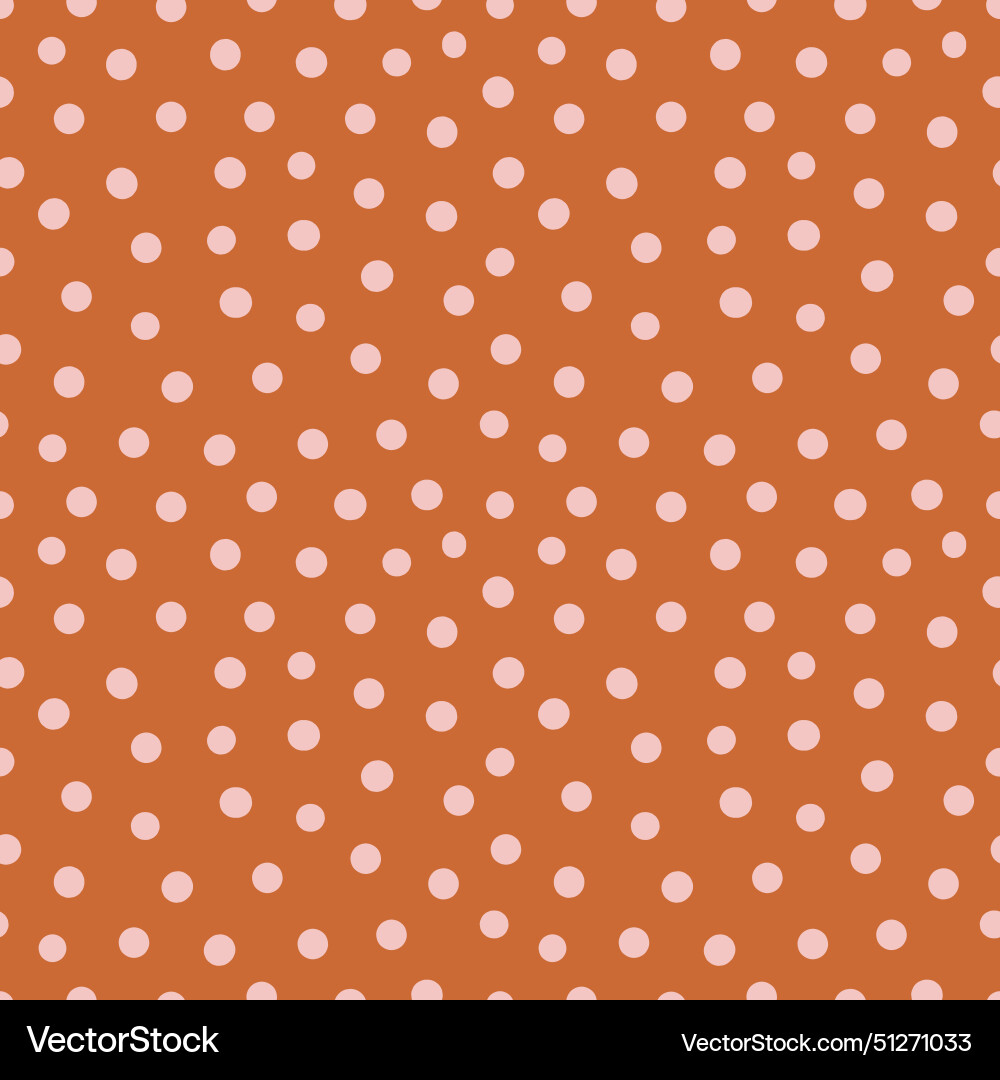 Abstract seamless pattern with polka dot Vector Image