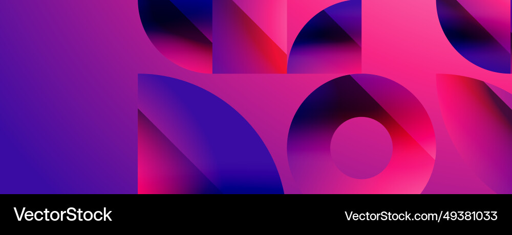 Simple geometric forms - dynamic Simple geometric forms - dynamic vector image