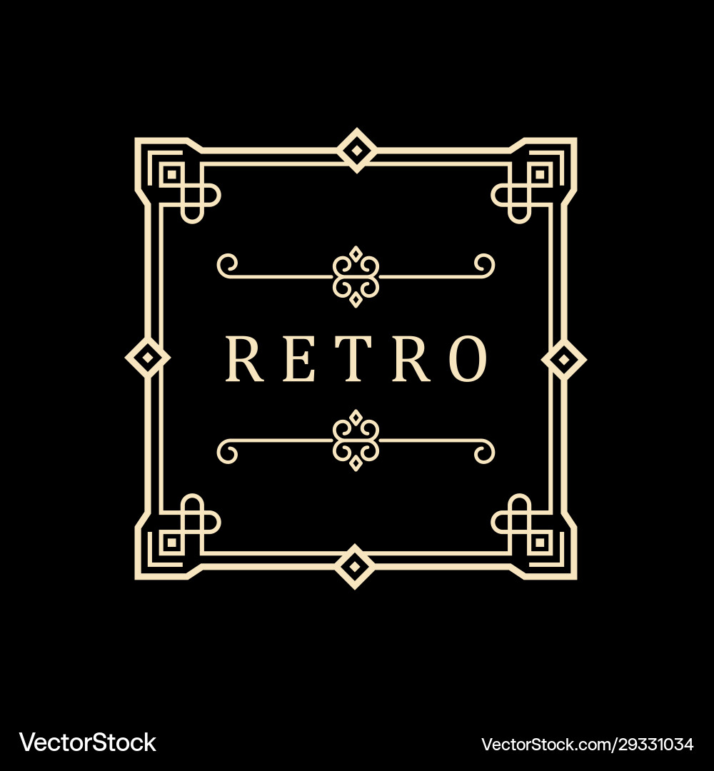Frame with borders Frame with borders vector image