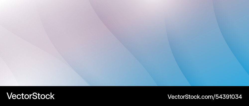 Soft gradient abstract background with flowing vector image