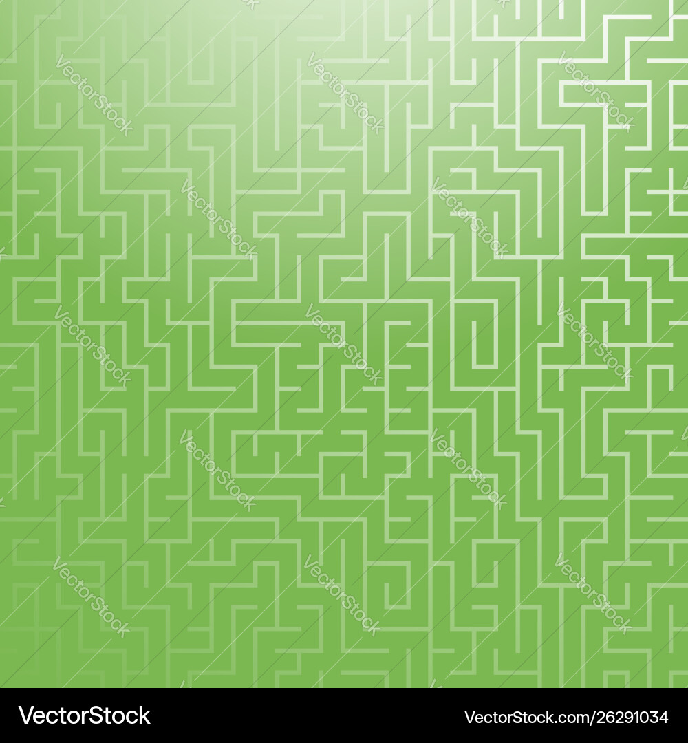 Square color maze pattern simple flat Square color maze pattern simple flat vector image