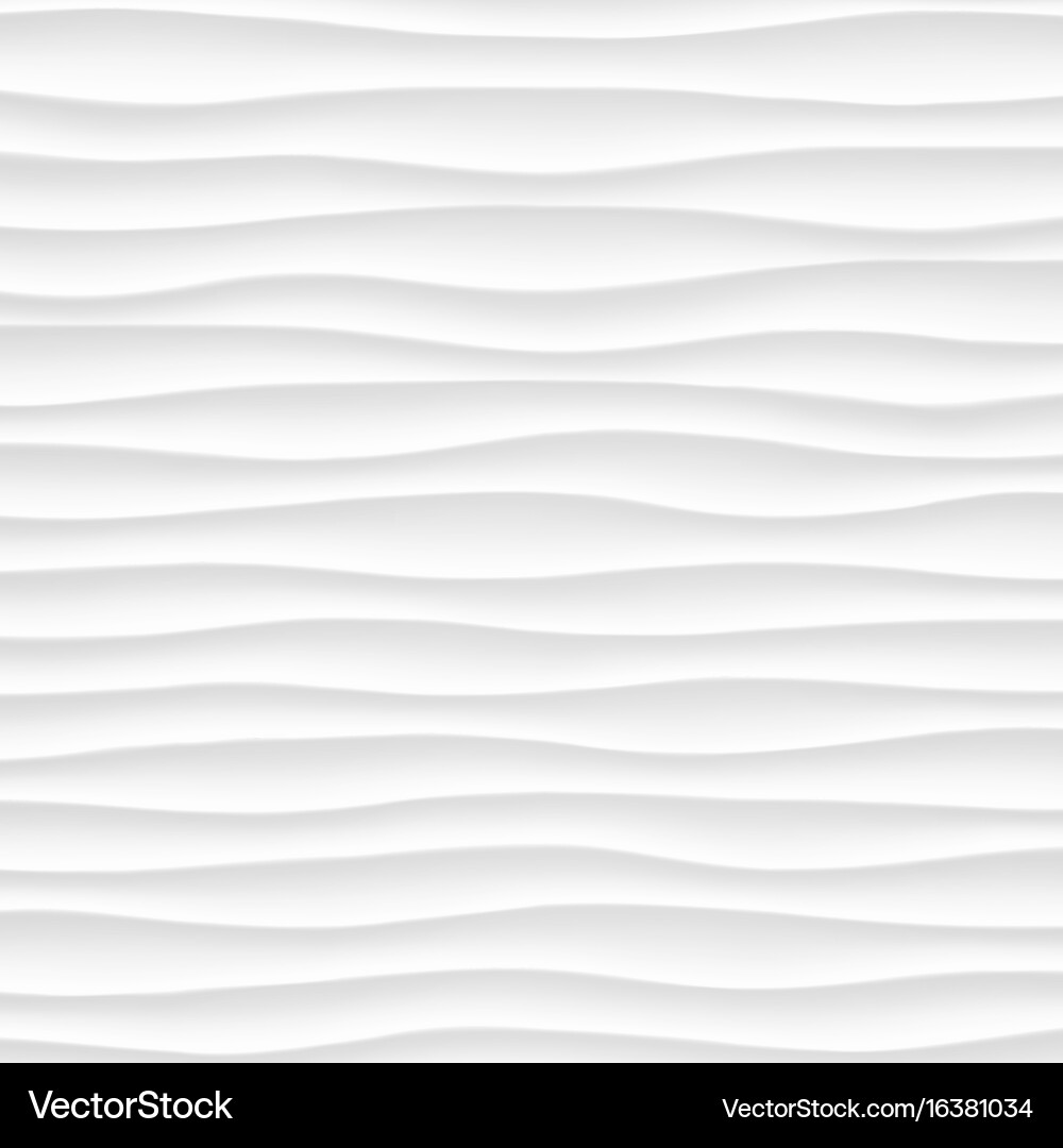 White texture abstract pattern seamless wave wavy vector image