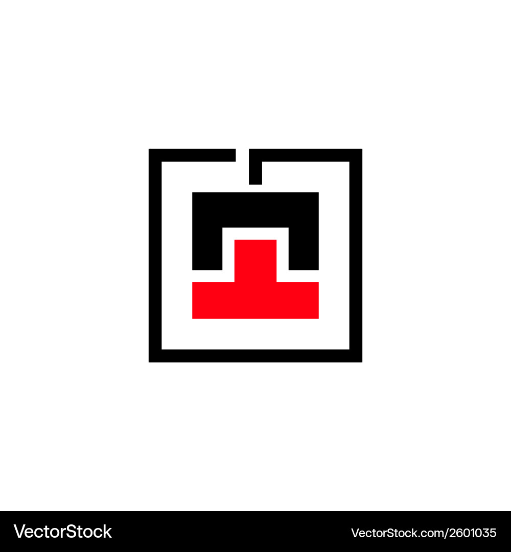 Loading and unloading of goods abstract sign vector image