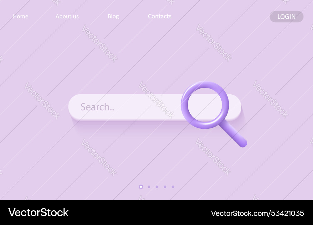 Lsi keyword ranking with search bar Lsi keyword ranking with search bar vector image