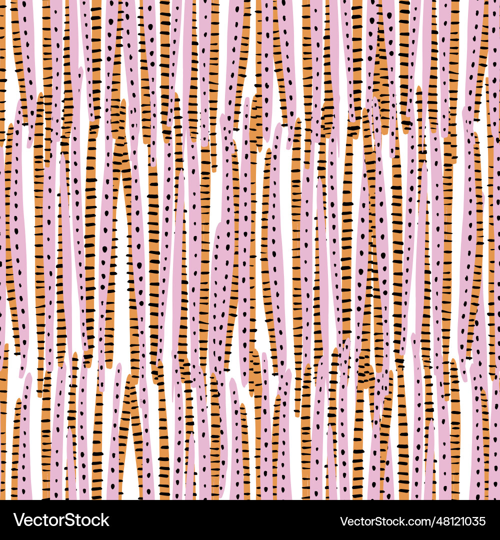 Seamless artistic pattern with hand drawn Seamless artistic pattern with hand drawn vector image