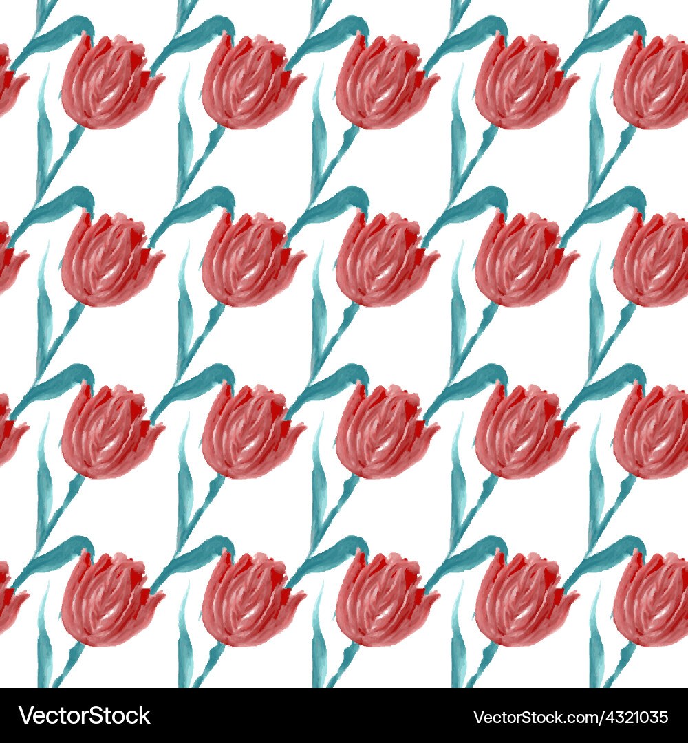 Seamless pattern vector image