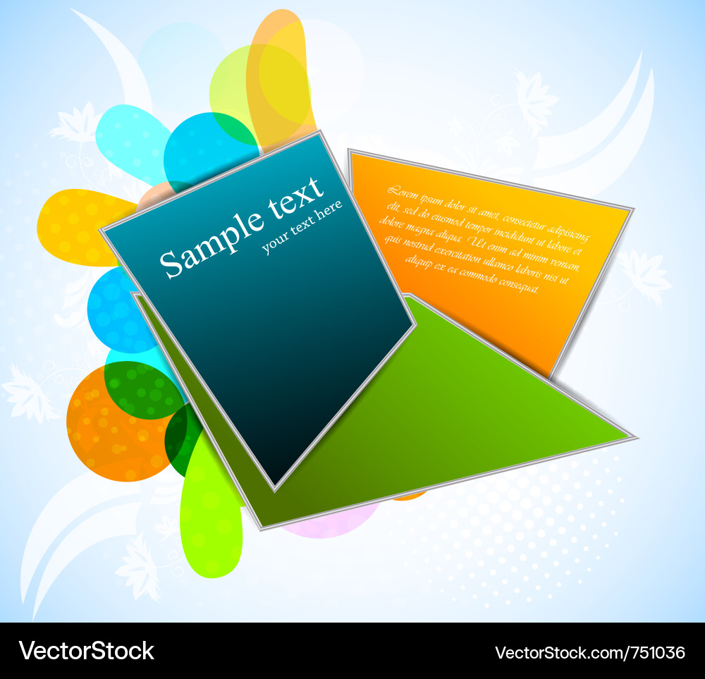 Abstract background Vector Image
