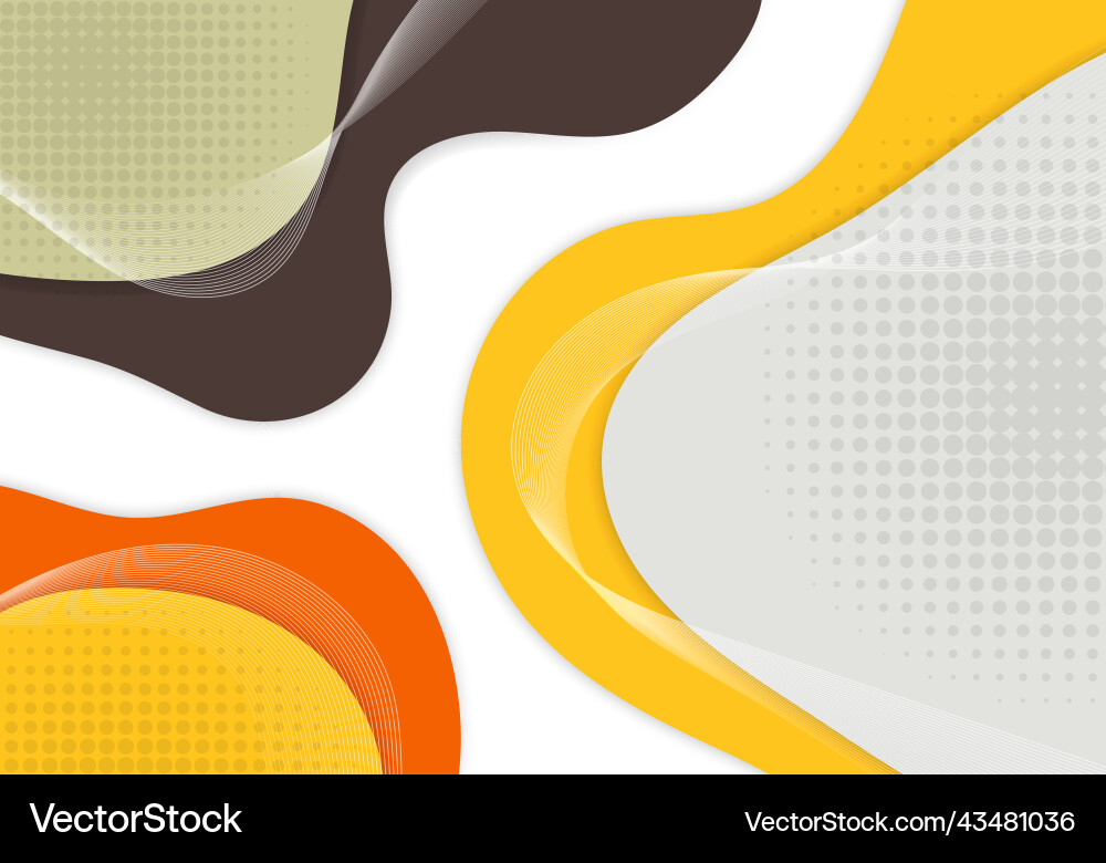 Abstract colorful doodles template design Abstract colorful doodles template design Vector Image