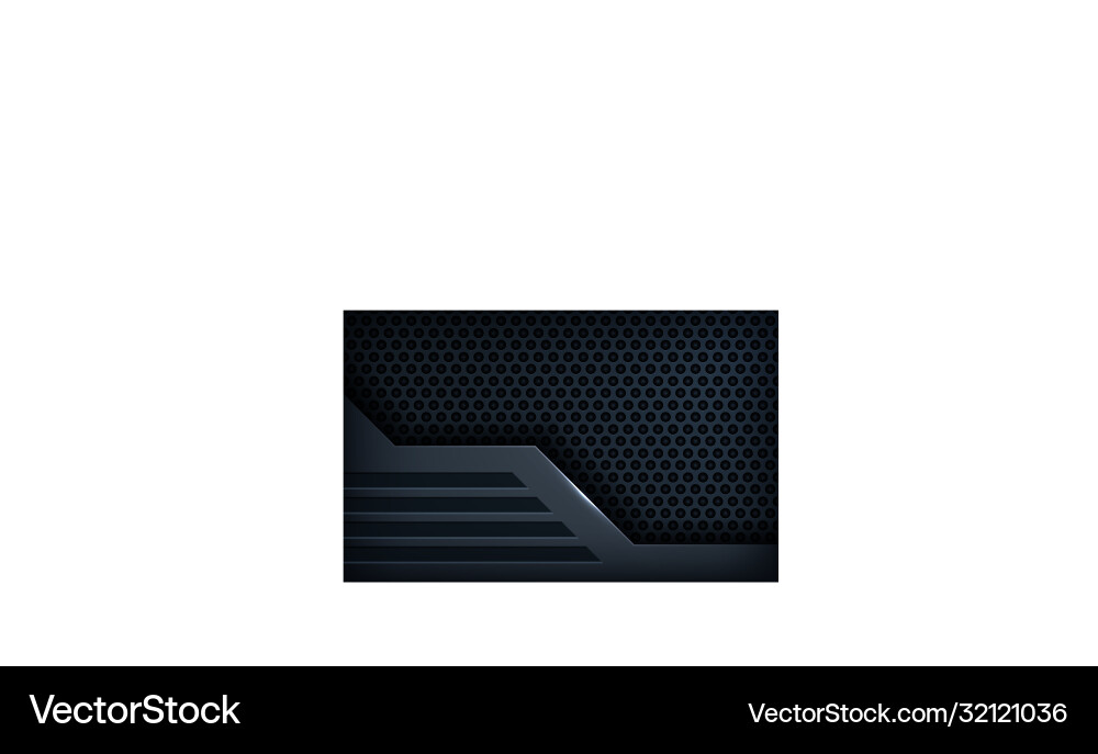 Black metal texture background realistic overlap Black metal texture background realistic overlap vector image