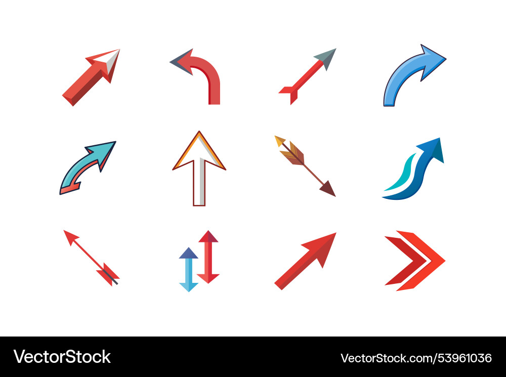 Bundle of arrow Bundle of arrow vector image