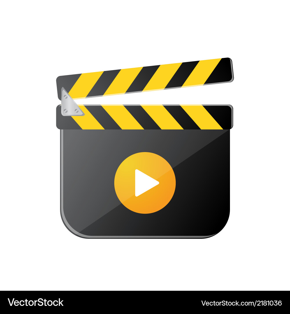 Clapperboard2 vector image