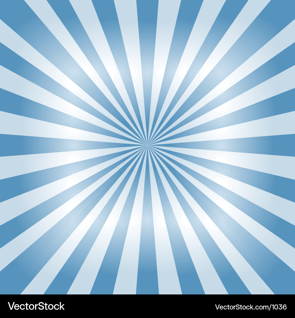Dynamic Blue Rays Background vector image