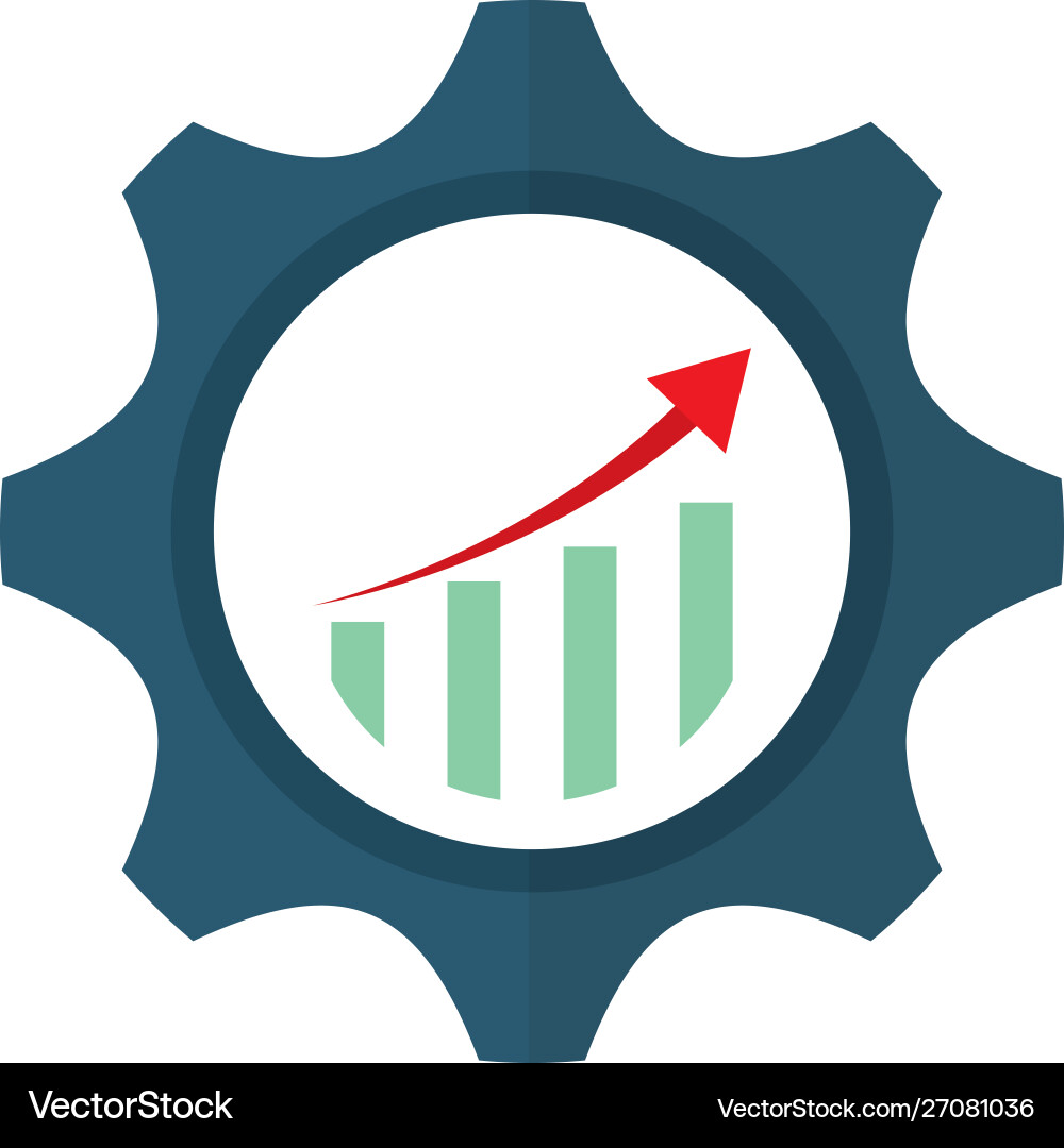Isolated workflow and infographic design Vector Image