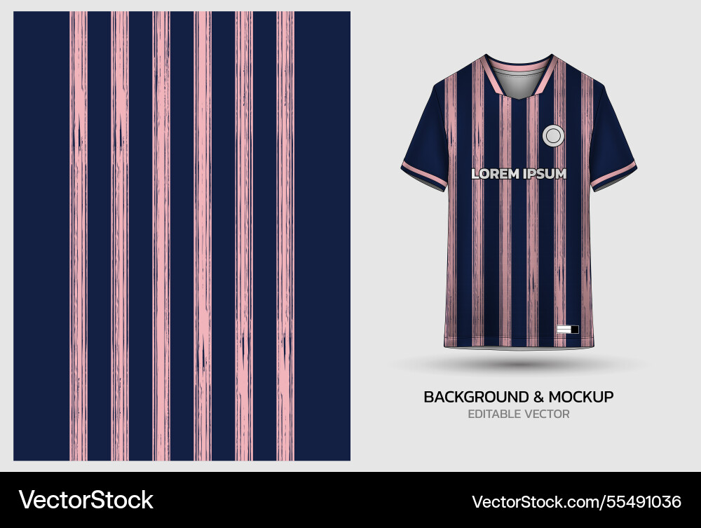 Jersey mockup and background pattern design Jersey mockup and background pattern design vector image