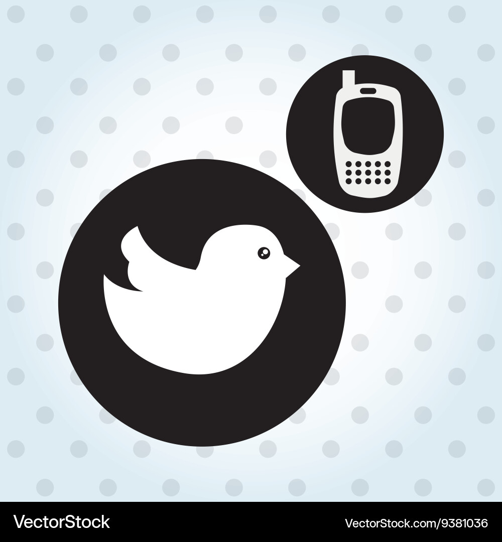 Mobile technology design Vector Image
