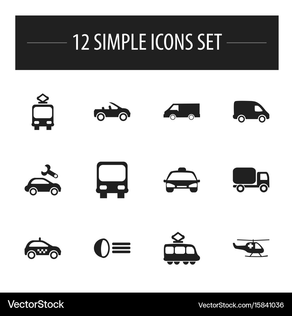 Set of 12 editable shipment icons includes vector image