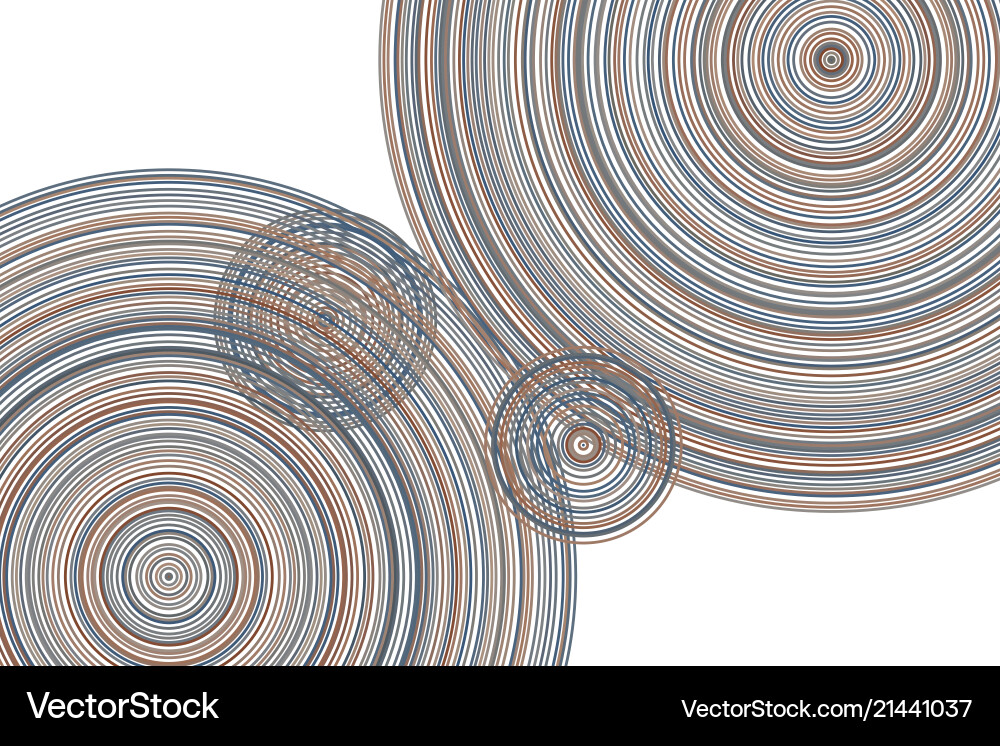 Abstract conceptual geometric pattern design web vector image