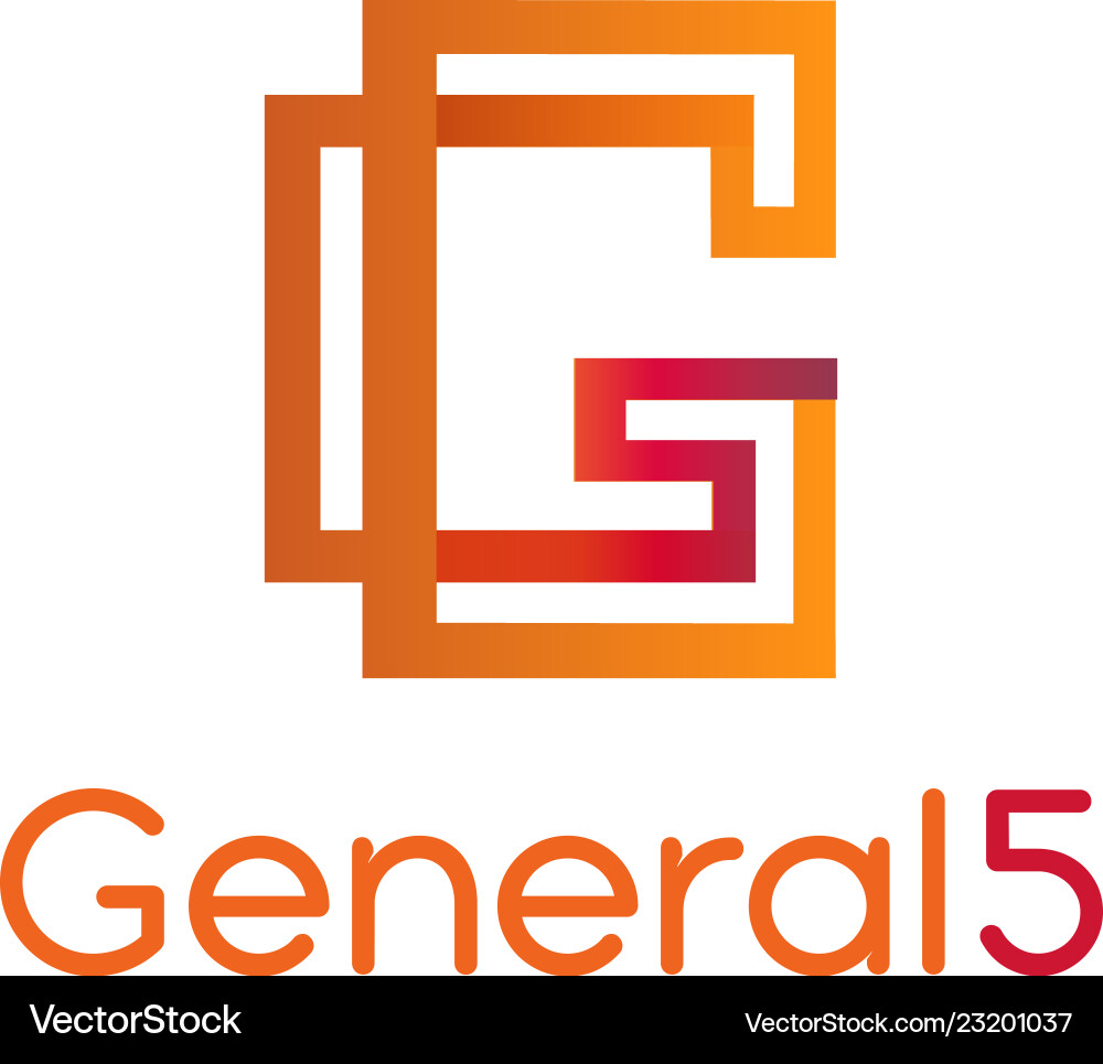 Letter g logoabstract logo design Letter g logoabstract logo design vector image