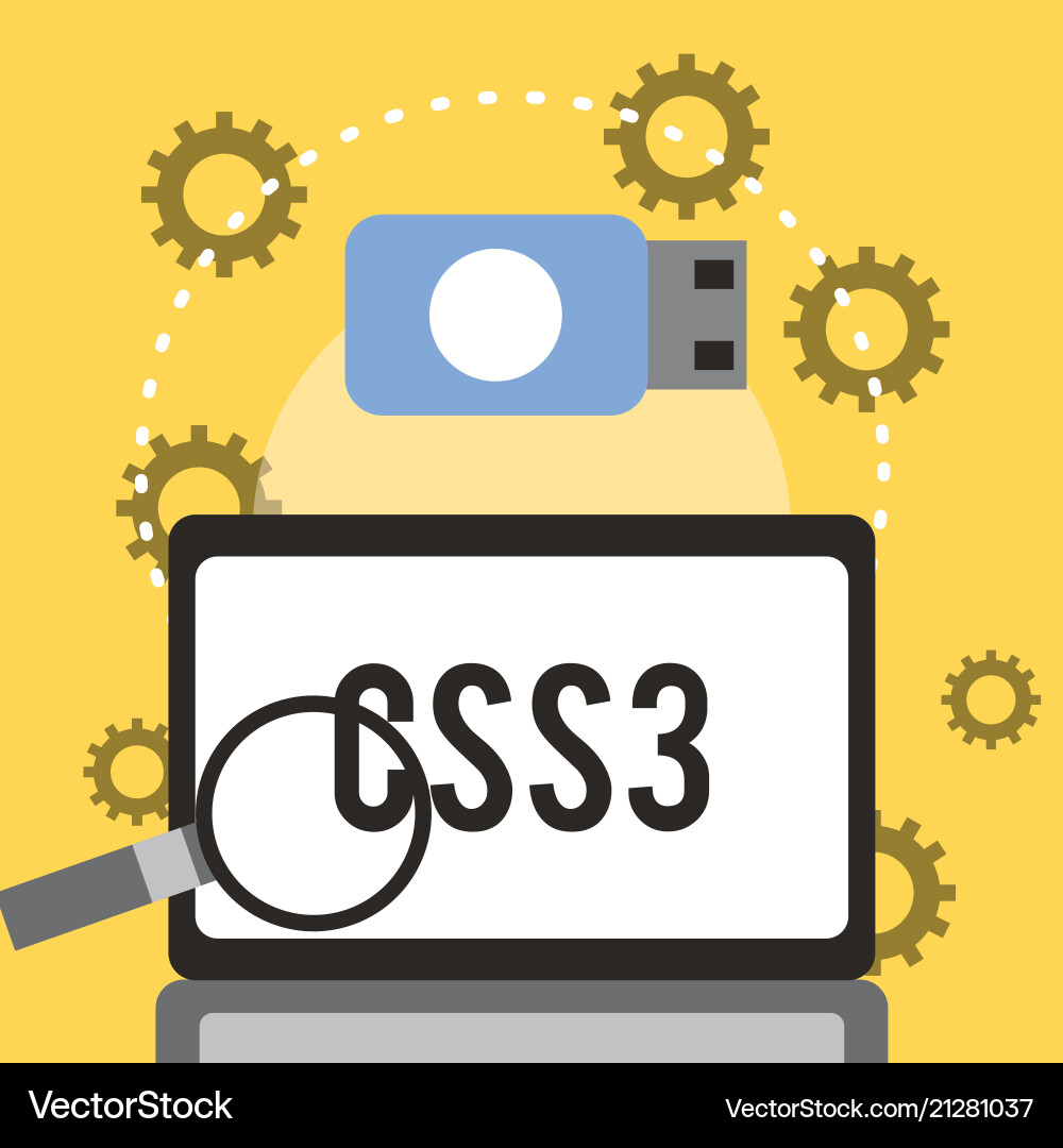 Program coding website Program coding website vector image
