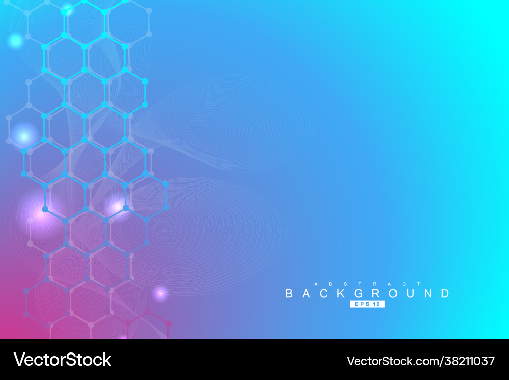 Science network pattern connecting lines and dots Science network pattern connecting lines and dots vector image