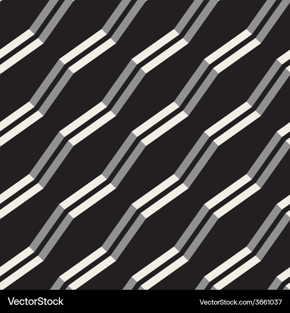 Seamless line pattern tile background geometric vector image