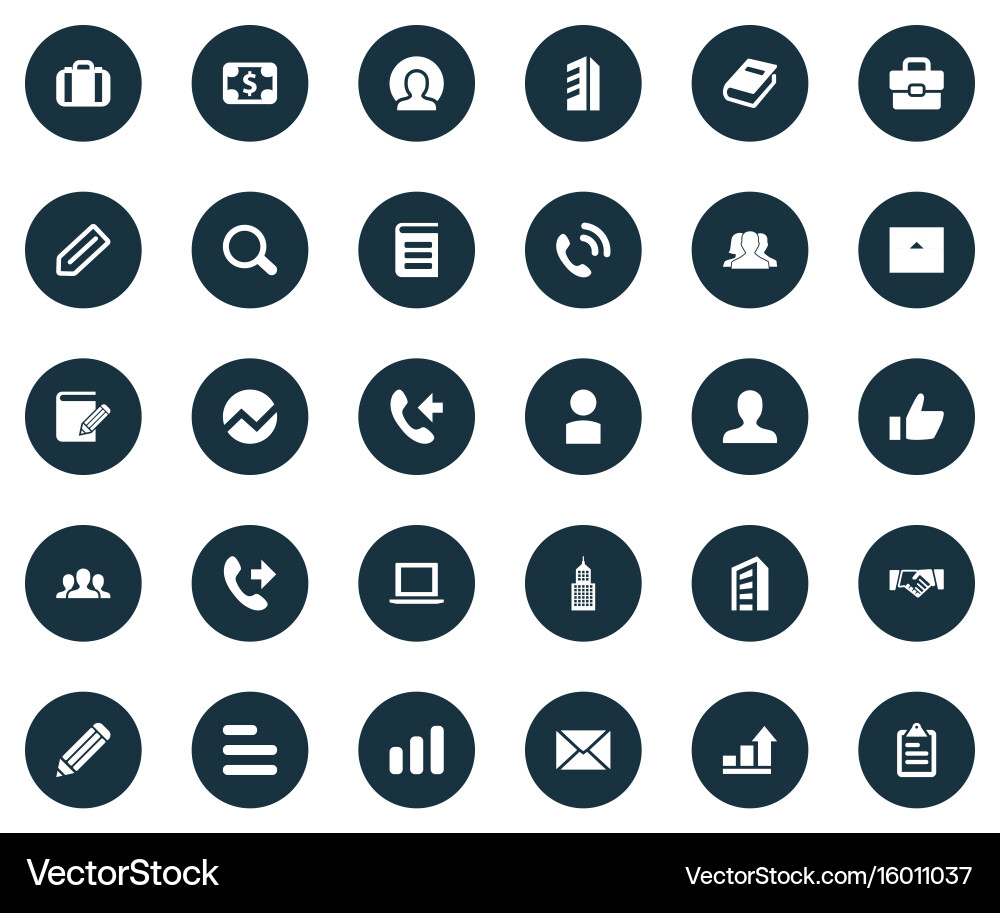 Teamwork Icons - Collaboration & Connection Vector Image