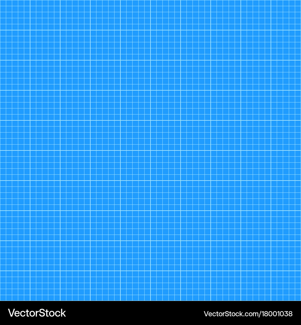 Blueprint Grid Pattern vector image