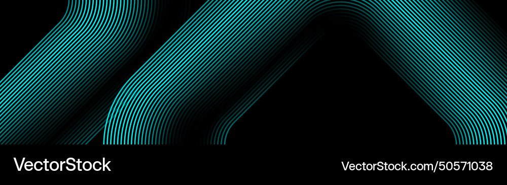 Dark abstract background with glowing lines Dark abstract background with glowing lines vector image