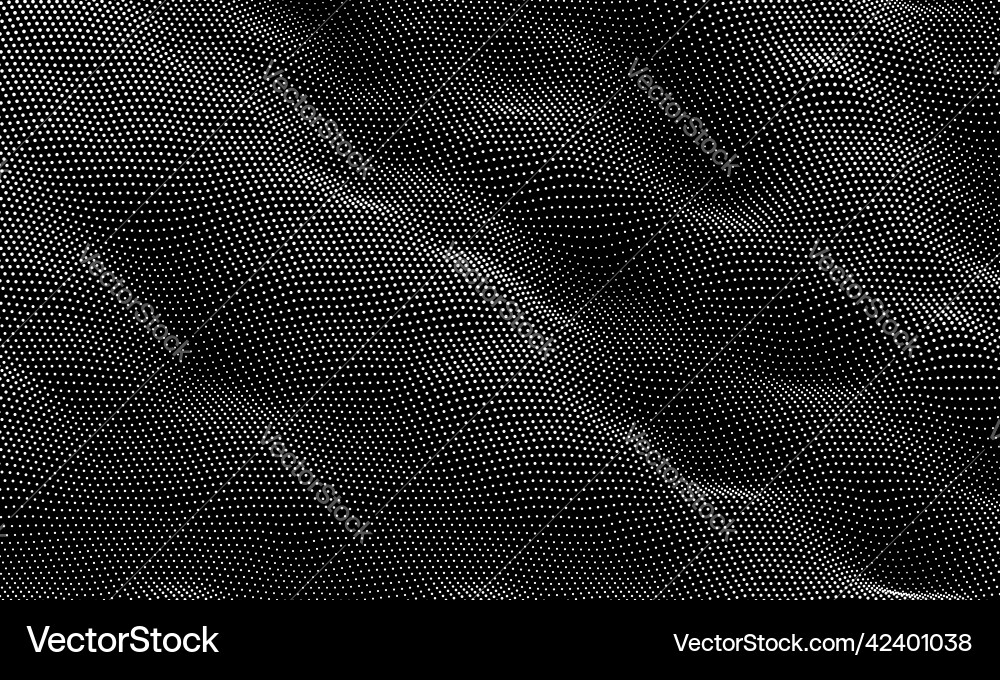 Particle wave background abstract dynamic mesh Particle wave background abstract dynamic mesh vector image