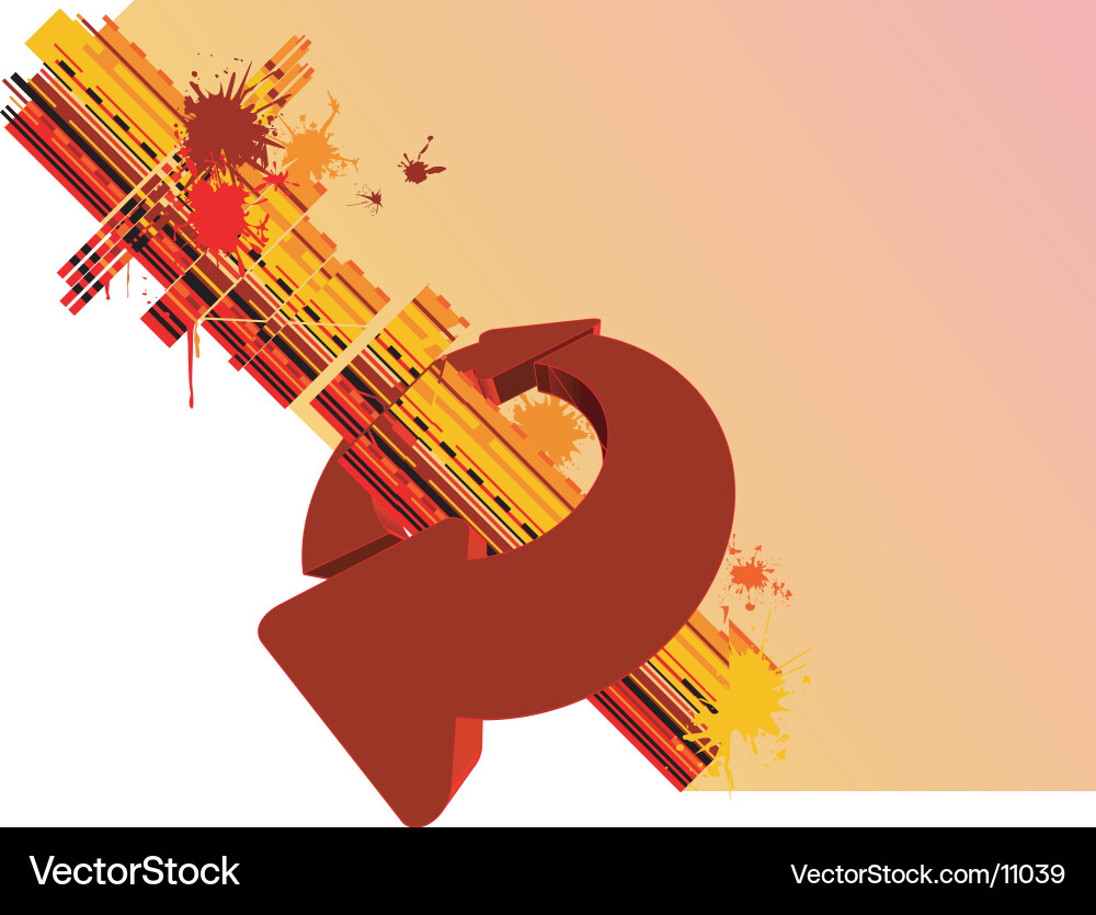 Abstract Swirls Background Vector Image