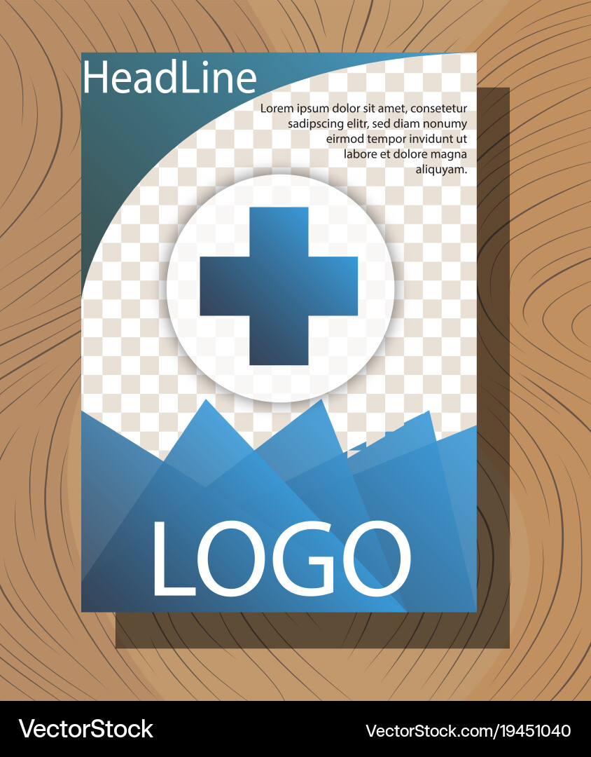 Abstract layout background set for art template Vector Image