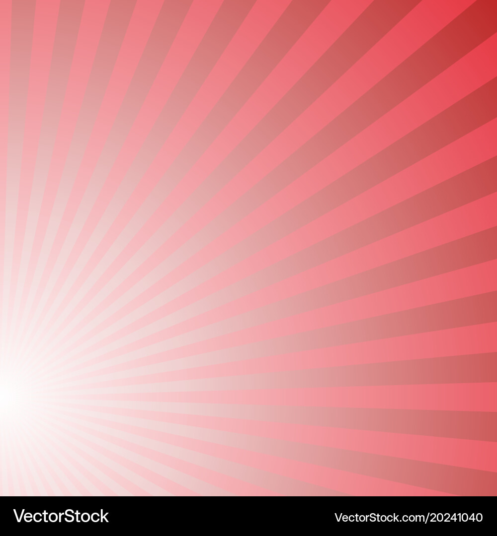 Asymmetrical abstract gradient sun burst pattern vector image