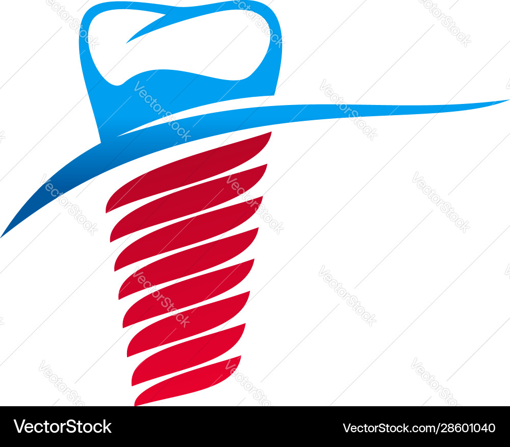 Dental clinic tooth and dentist icon Dental clinic tooth and dentist icon vector image