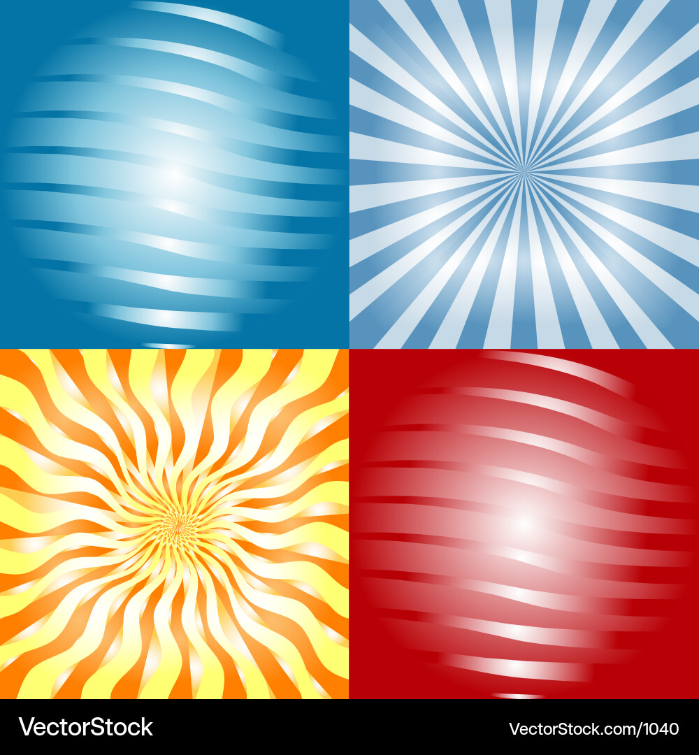 Dynamic Blue Splatter Vector Image