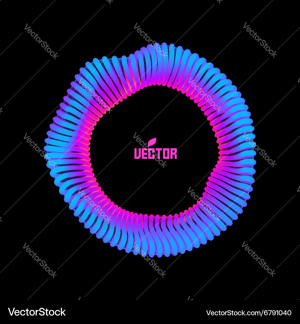 Lattice geometric polygonal element Vector Image