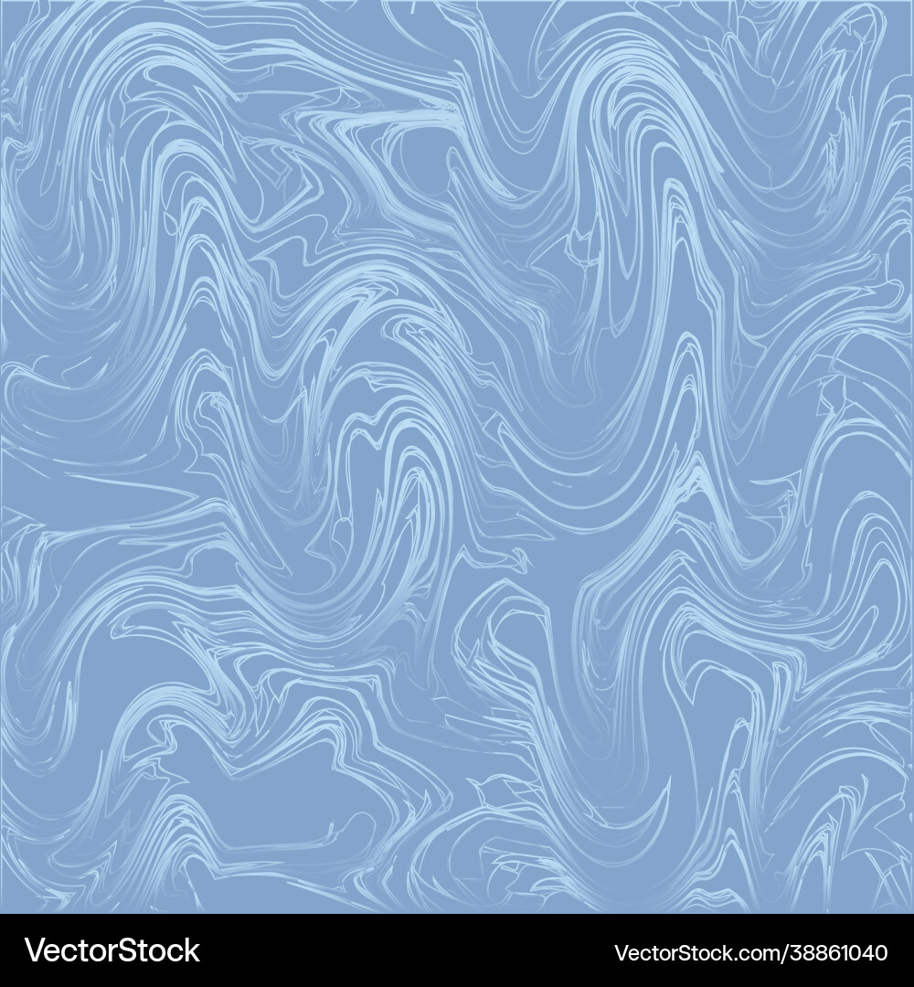 Modern wave curve abstract marbled background Vector Image
