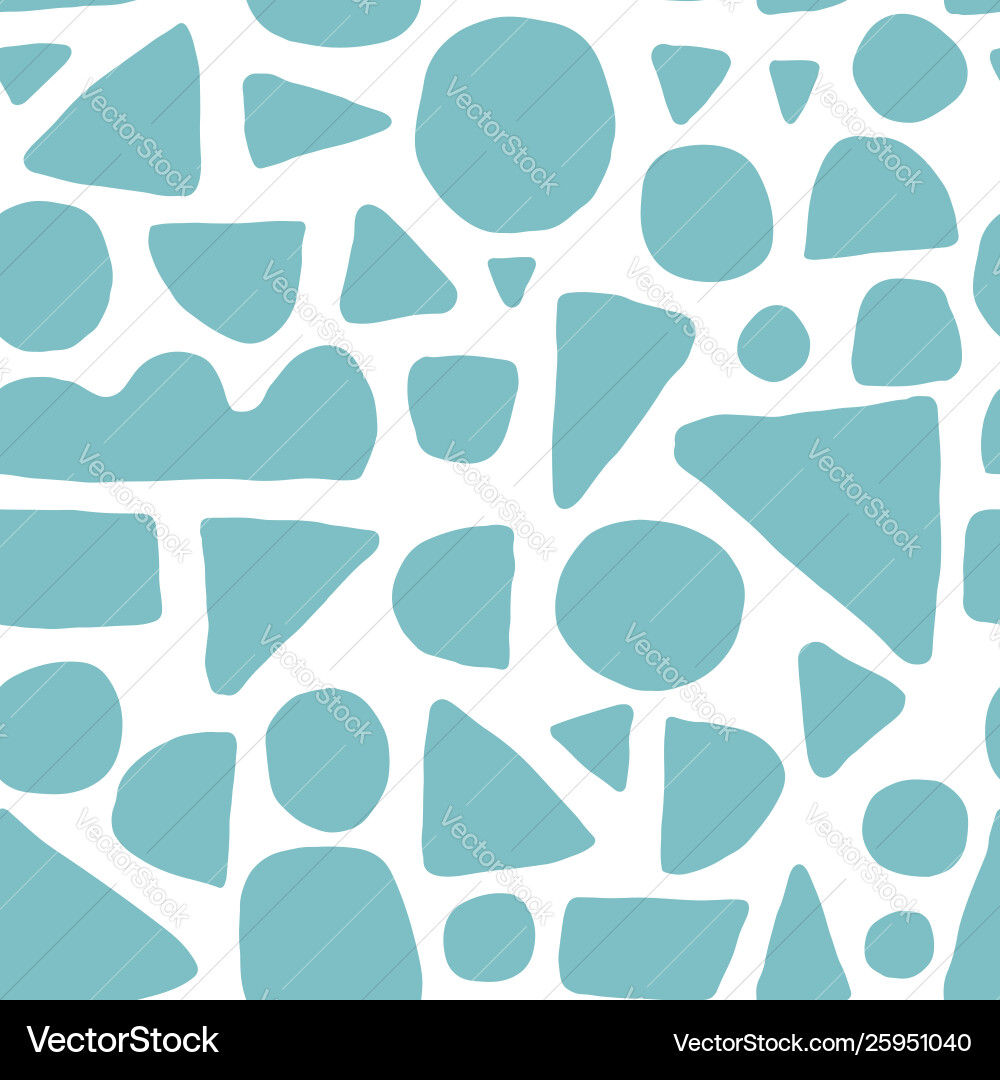 Simple design texture with chaotic painted shapes Simple design texture with chaotic painted shapes vector image