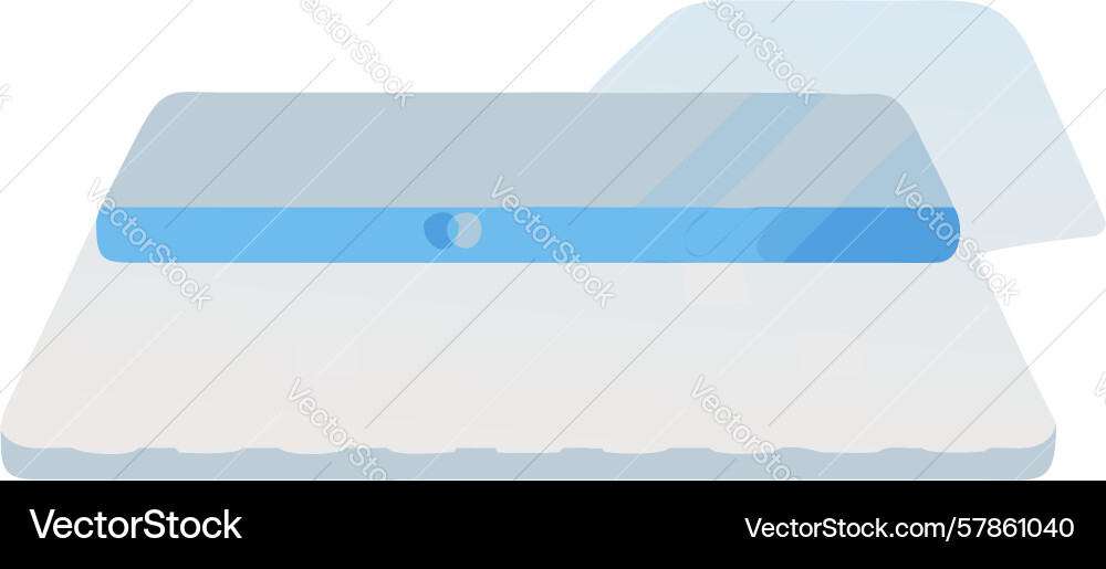 Simple keyboard with overlay file icon design vector image