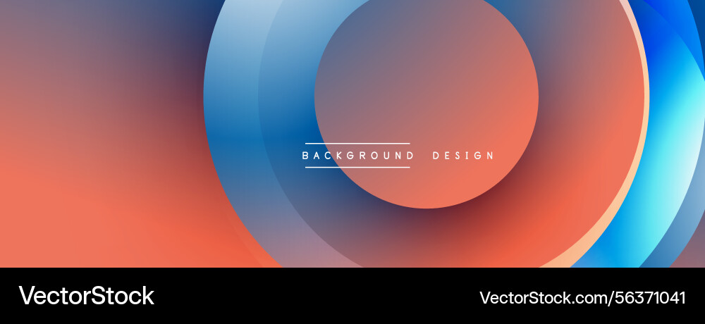 Abstract layers create vibrant gradient circular Abstract layers create vibrant gradient circular vector image