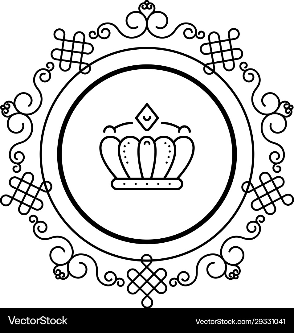 Frame with borders Frame with borders vector image