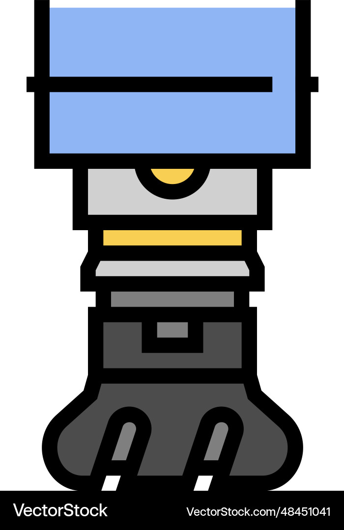 Machine tooling mechanical engineer color icon Machine tooling mechanical engineer color icon Vector Image