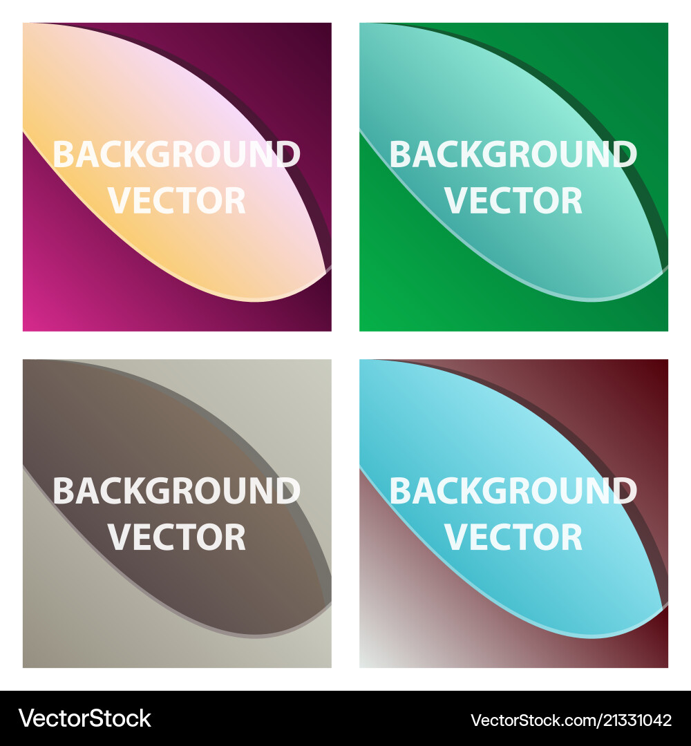 Abstract background set art template design Abstract background set art template design Vector Image