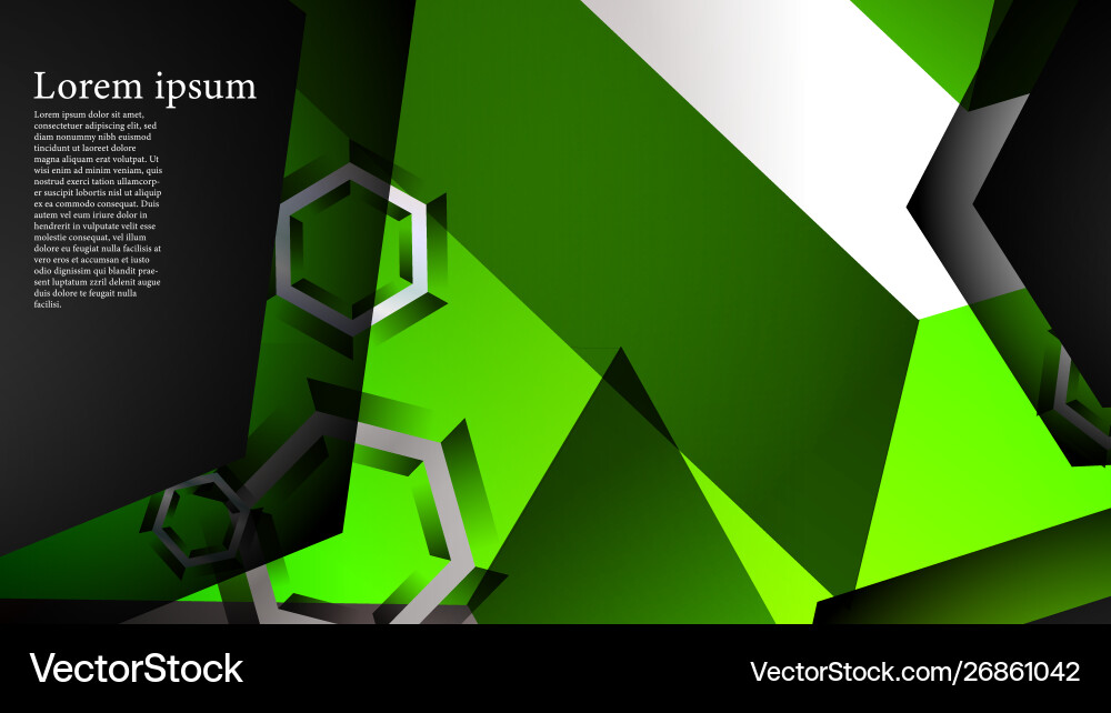 Abstract background with hexagon overlapping Abstract background with hexagon overlapping vector image