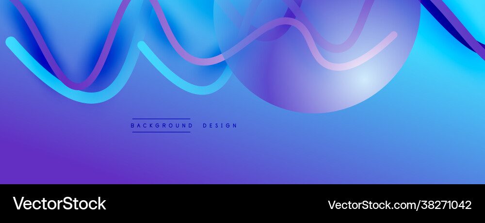 Abstract gradient background with wave line Abstract gradient background with wave line vector image