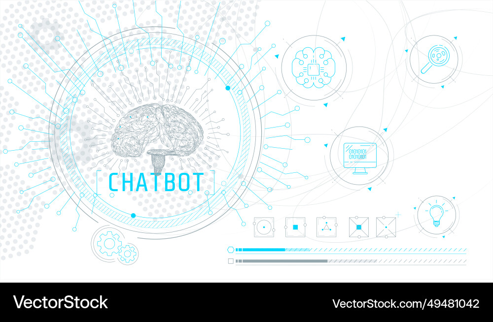 Abstract infographics on the topic of implementing Abstract infographics on the topic of implementing vector image