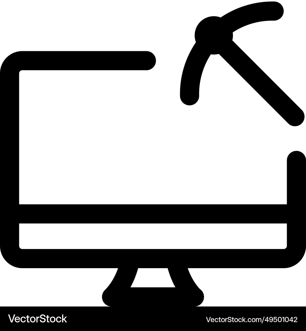 Datengewinnung oder -extraktion aus dem Desktop vektorbild